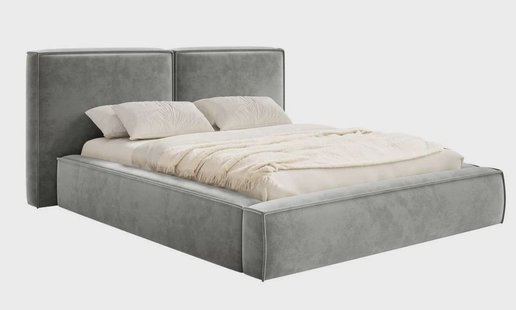 Bedframe Willa velvet 140 x 200 cm met opbergruimte | NADUVI Collection