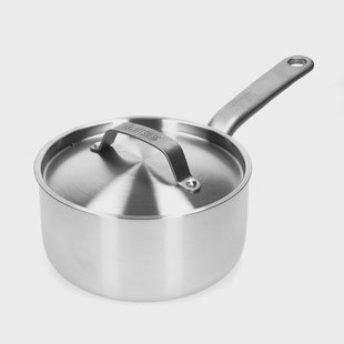 Skottsberg - Stainless Steel Steelpan 18 cm met deksel