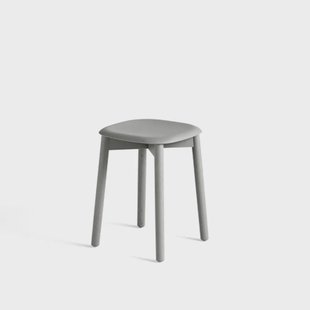 HAY Soft Edge 72 kruk Soft grey – soft grey onderstel