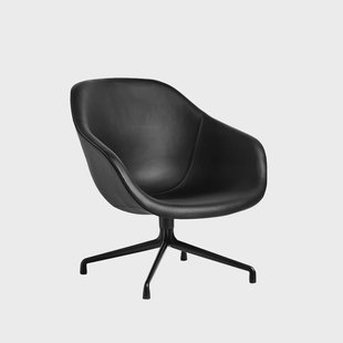 HAY About a Lounge 81 fauteuil Sense black – zwart