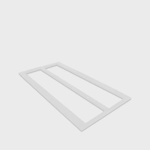 HAY Loop Stand support White – voor tafel l160