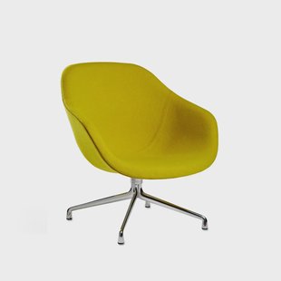 HAY About a Lounge 81 fauteuil Hallingdal 420 – aluminium onderstel