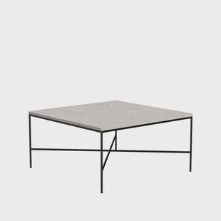 Fritz Hansen Planner MC320 salontafel Marmer cream – zwart