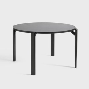 HAY Rey eettafel Ø128 cm Deep black