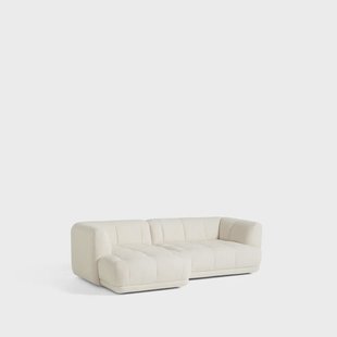 HAY Quilton combinatie 19 modulaire bank divan links Flamiber A5 cream
