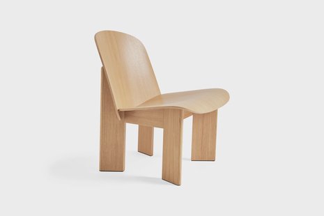 HAY Chisel loungestoel Gelakt eiken
