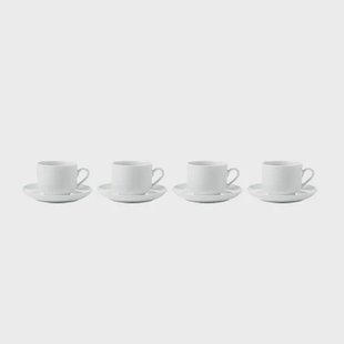 Aida Atelier koffiekop 18 cl 4-pack Superwit