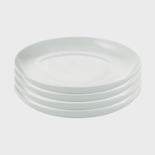Aida Atelier bord Ø18 cm 4-pack Superwit