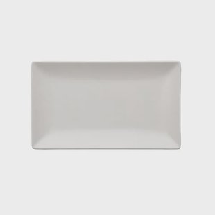Aida Quadro bord 25x15 cm Wit