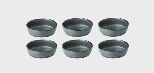 Aida Raw diep bord 6-pack Groen