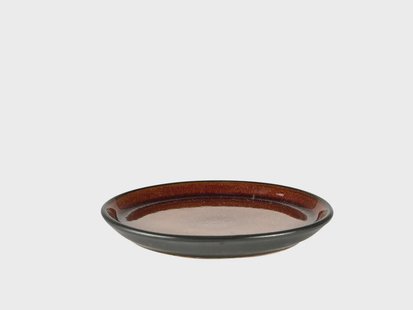 Bitz Gastro bord Ø17 cm Zwart-amber