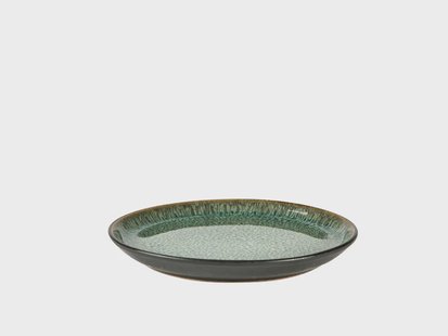Bitz Gastro bord Ø17 cm Zwart-groen