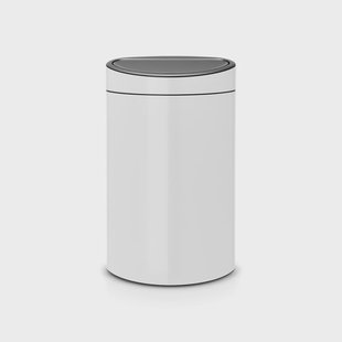 Brabantia Touch Bin kunststof 40 L Wit