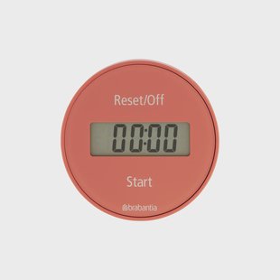 Brabantia Digitale kooktimer met magneet Roze