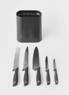 Brabantia Tasty messenblok staand 5 messen