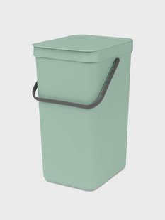 Brabantia Afvalemmer Sort & Go 16L Jade green