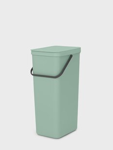 Brabantia Afvalemmer Sort & Go 40 L Jade green
