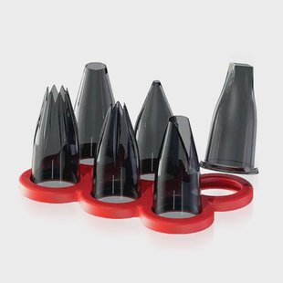 De Buyer Classic spuitmondset 6-pack