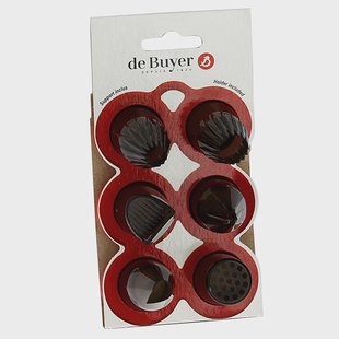 De Buyer Creative spuitmondset 6-pack