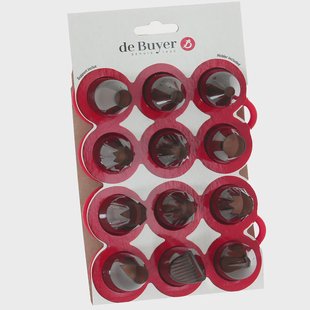 De Buyer Catering spuitmondset 12-pack