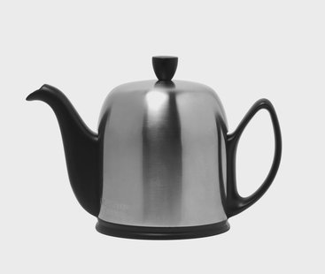 Degrenne Salam Noir mat theepot 6 kopjes Zwart