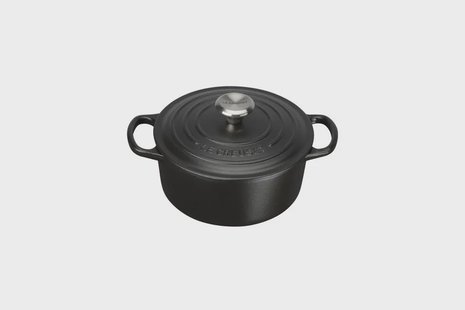 Le Creuset Le Creuset ronde braadpan Ø22 cm Mat zwart