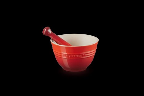 Le Creuset Le Creuset vijzel 2-delig 30 cl Cerise