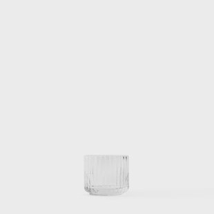 Lyngby Porcelæn Glazen lantaarn Ø6,7 cm Helder