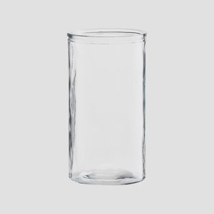 Meraki Vaas cilinder glas 24 cm