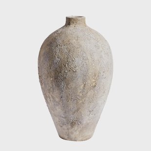 MUUBS Luna bloempot 80 cm Grijs-terracotta