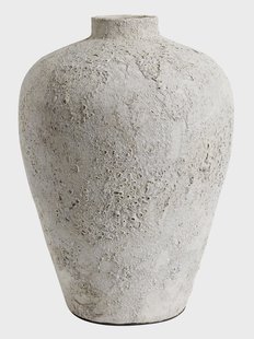 MUUBS Luna bloempot 40 cm Grijs-terracotta