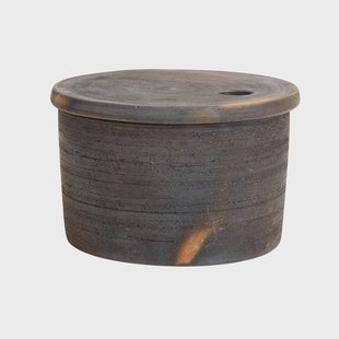 MUUBS Hazel serveerschaal Ø17 cm Bruin-zwart