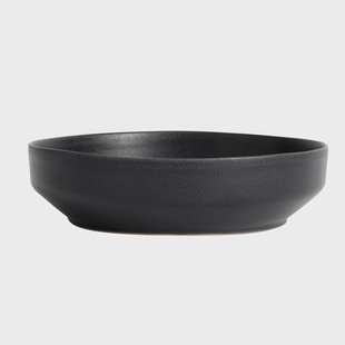 MUUBS Ceto serveerschaal Ø22 cm Zwart