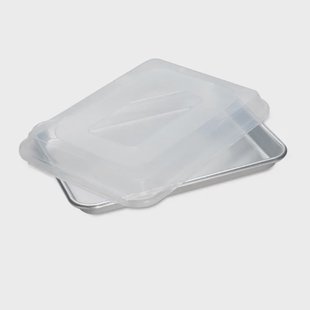 Nordic Ware Naturals Quarter bakplaat met deksel 34,4x24,8 cm Aluminium