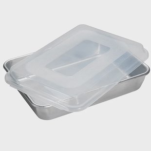 Nordic Ware Bakvorm met deksel 23x33 cm Aluminium