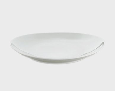 Pillivuyt Ovaal vleesschotel groot 29,5 cm Wit