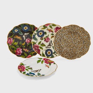 Spode Creatures of Curiosity bordjes 4-delig Patroon
