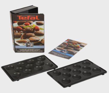 Tefal Snack Collection bakplaten voor contactgrill Zwart