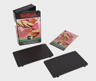 Tefal Snack Collection koekjesplaat voor contactgrill Zwart