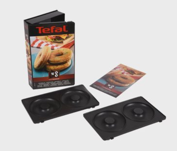 Tefal Snack Collection bagelplaat voor contactgrill Zwart