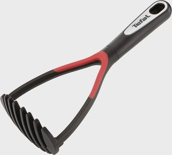 Tefal Ingenio aardappelpers 32 cm Zwart-rood