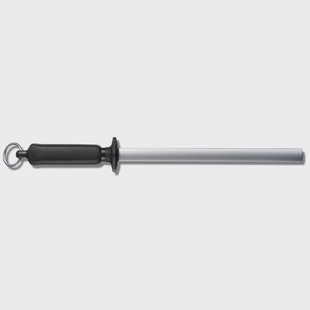 Victorinox Aanzetstaal diamant ovaal 26 cm Zwart