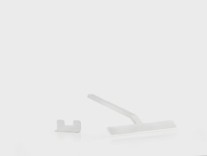 Zone Denmark Rim raamwisser met houder 22 cm Wit