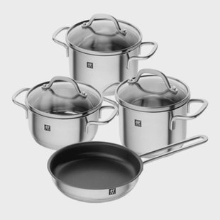 Zwilling Pico pannenset 7-delig Roestvrij staal