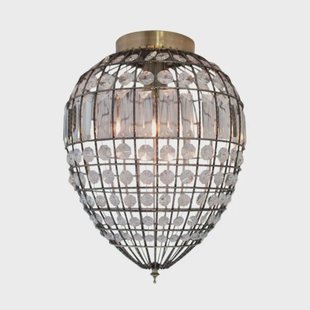 By Rydéns Amadeus plafondlamp Ø30 cm Antiek messing