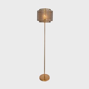 By Rydéns Hermine vloerlamp 157 cm Messing