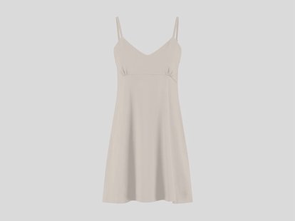 Yumeko Slipdress jersey sunrise white S 100% regeneratief biologisch katoen, jersey katoen (gebreid)