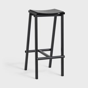 HAY Taburete 8 high barkruk 75 cm Zwart