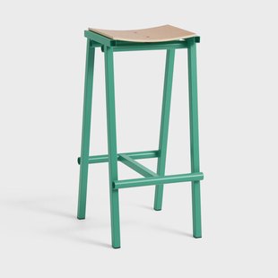 HAY Taburete 8 high barkruk 75 cm Zacht jade