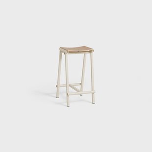 HAY Taburete 8 low barkruk 65 cm Eierschaal